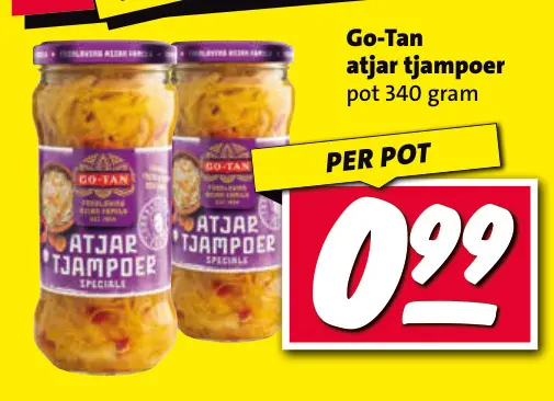 Aanbieding: atjar tjampoer