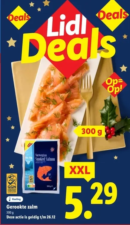 Aanbieding: Gerookte zalm