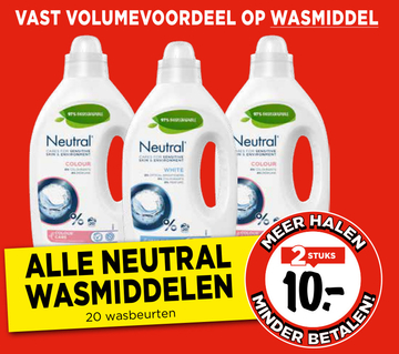 Aanbieding: Wasmiddelen
