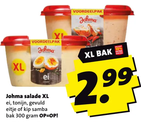 Aanbieding: Johma salade XL