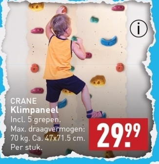 Aanbieding: CRANE Klimpaneel