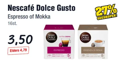 Aanbieding: Espresso of Mokka