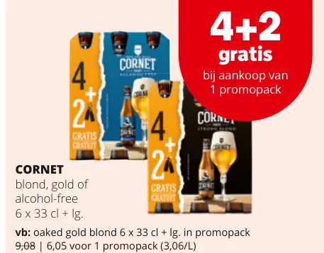 Promotie: Cornet