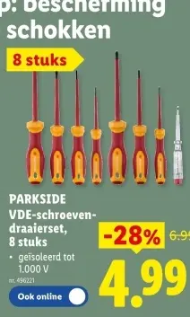 Promotie: VDE-schroevendraaierset