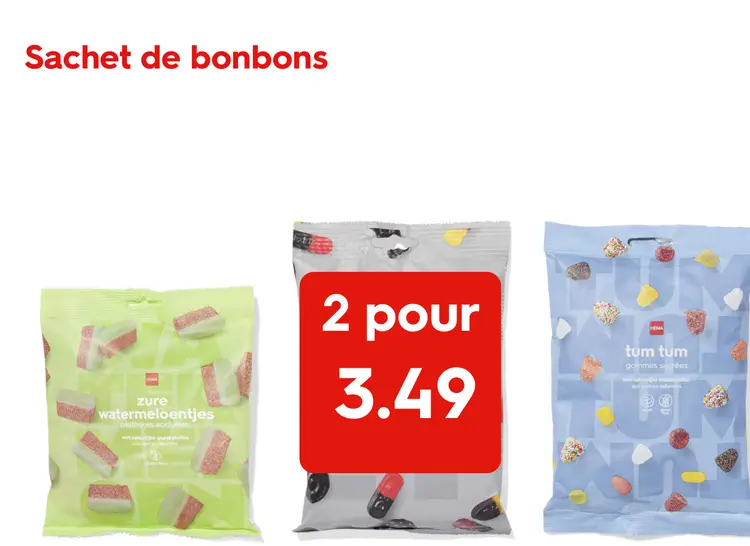 Offre: Sachet de bonbons