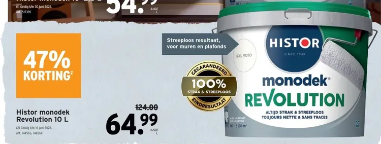 Promotie: monodek Revolution
