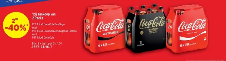 Promotie: Coca-Cola Zero Sugar, Coca-Cola Zero Sugar No