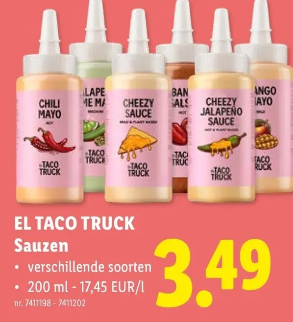 Promotie: Sauzen