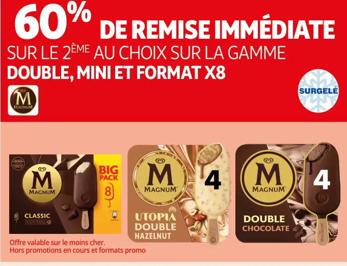Offre: Magnum Ice Cream