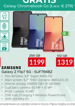 Aanbieding: Samsung Galaxy Z Flip7 5G