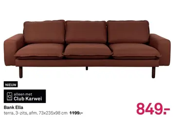 Aanbieding: Bank Ella