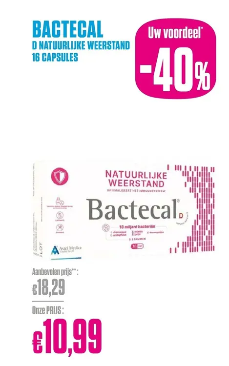Promotie: Bactecal