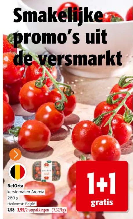 Promotie: Kerstomaten Aromia