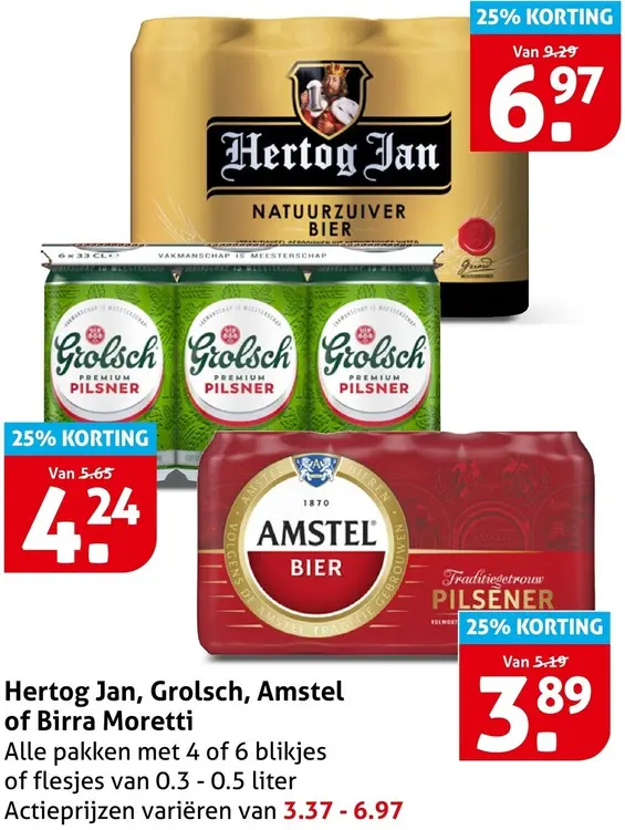 Aanbieding: Bier