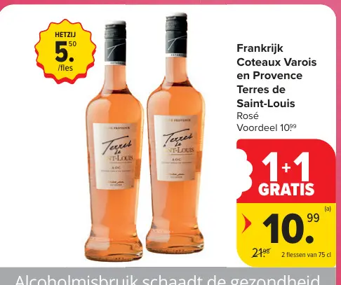 Promotie: Coteaux Varois en Provence Terres de Saint-Lo