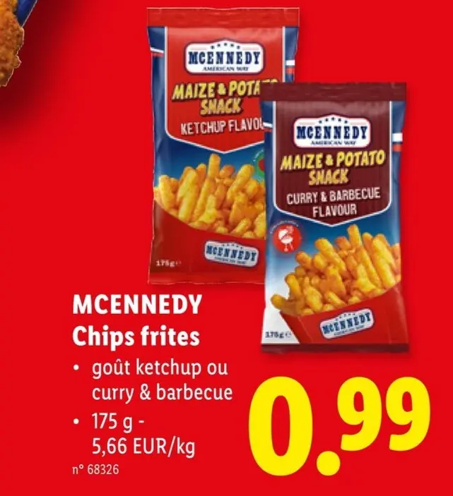 Offre: MCENNEDY Chips frites