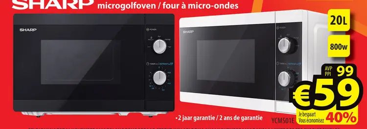 Aanbieding: microgolfoven / four à micro-ondes