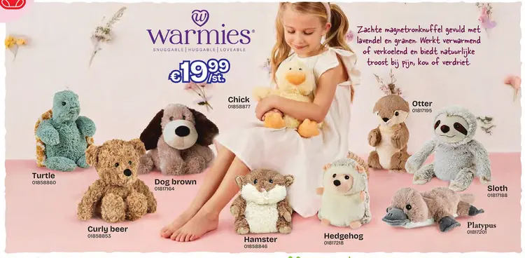 Aanbieding: Warmies