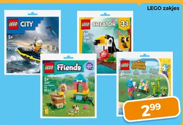 Aanbieding: LEGO zakjes