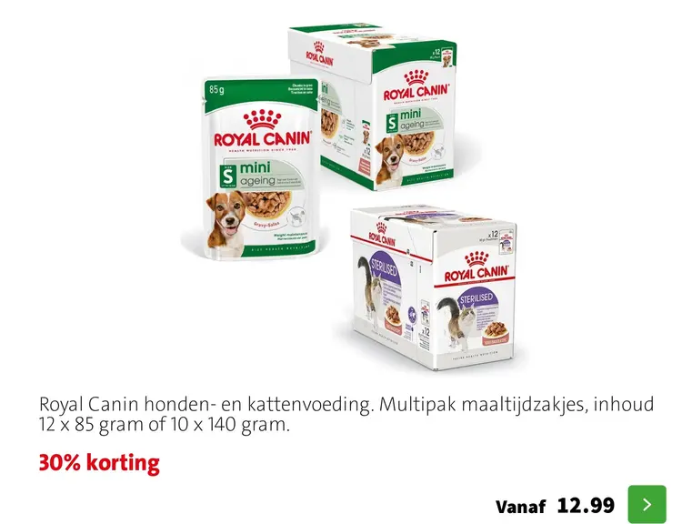 Aanbieding: Royal Canin honden- en kattenvoeding. Multipa