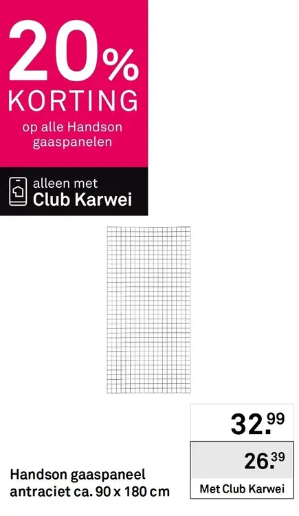 Aanbieding: Handson gaaspaneel