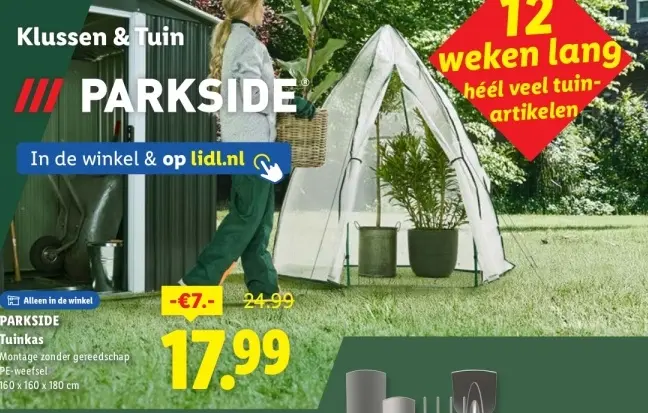 Aanbieding: Tuinkas