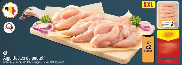 Offre: Aiguillettes de poulet
