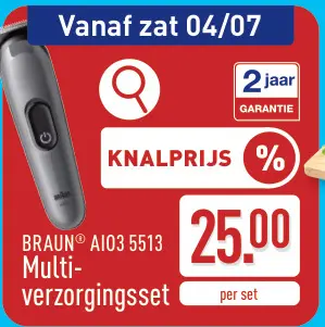 Promotie: Multi-verzorgingsset