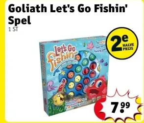 Promotie: Let's Go Fishin' Spel