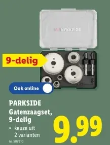 Promotie: Gatenzaagset