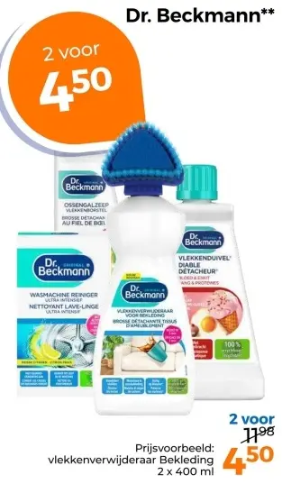 Aanbieding: Vlekkenverwijderaar Bekleding