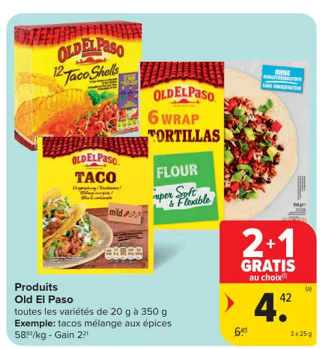 Offre: Old El Paso