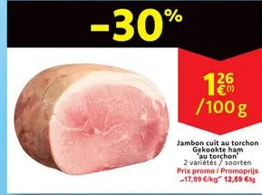 Offre: Jambon cuit au torchon