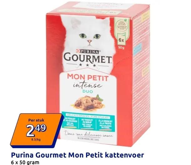 Aanbieding: Mon Petit kattenvoer