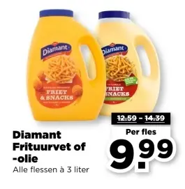 Aanbieding: Diamant Frituurvet of -olie