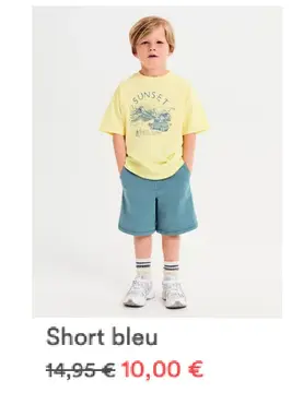 Offre: Short bleu
