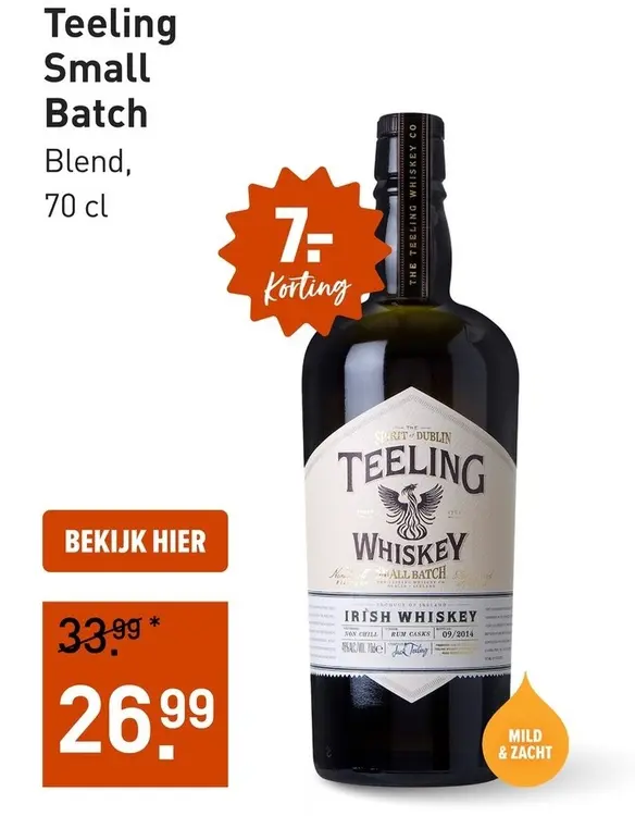 Aanbieding: Teeling Small Batch
