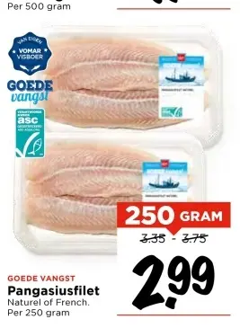 Aanbieding: Pangasiusfilet