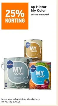 Aanbieding: op Histor My Color