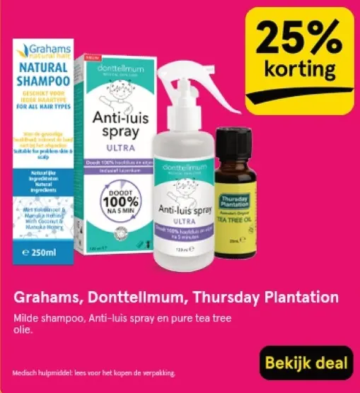 Aanbieding: Grahams, Donttellmum, Thursday Plantation