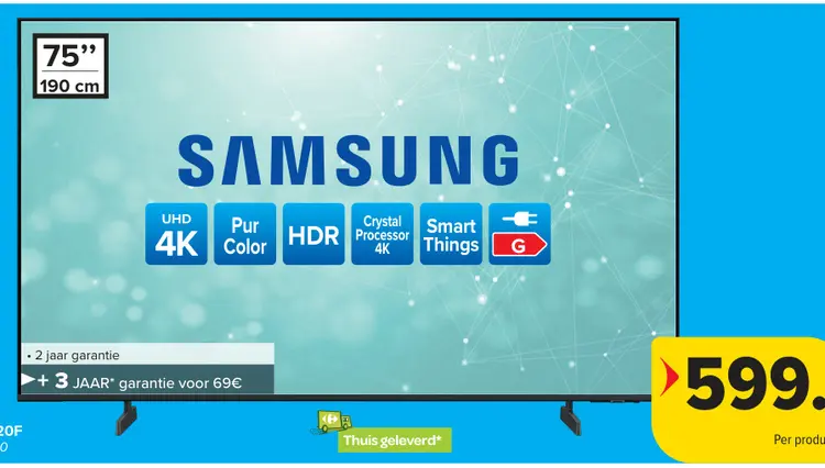 Promotie: UHD 4K Smart TV 75"