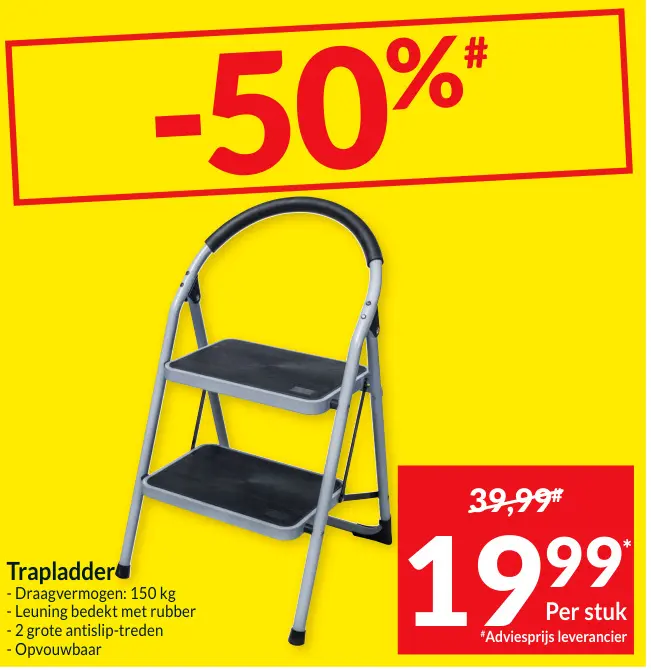 Promotie: Trapladder