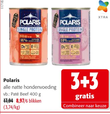 Promotie: Polaris alle natte hondenvoeding