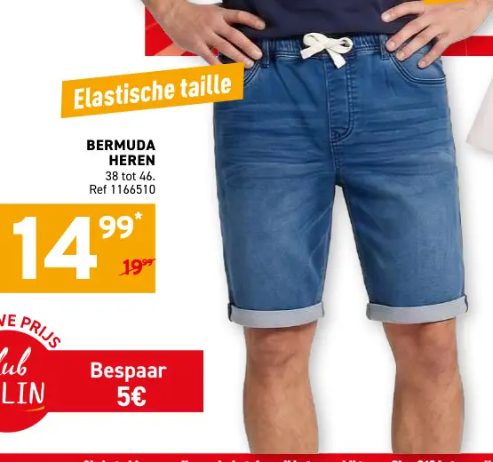 Promotie: Bermuda heren