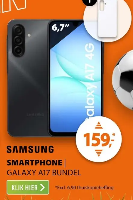 Aanbieding: Smartphone | galaxy a17 bundel