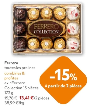 Offre: Ferrero Collection