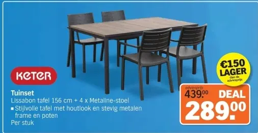 Aanbieding: Tuinset