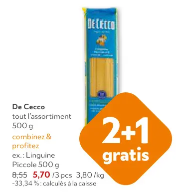 Offre: Linguine Piccole