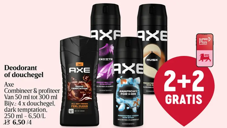 Aanbieding: Deodorant of douchegel
