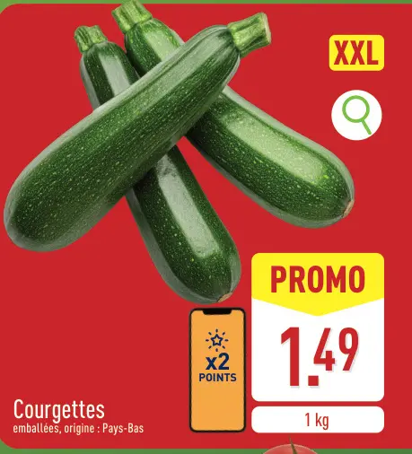 Offre: Courgettes